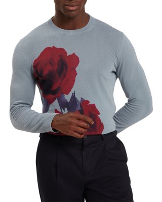 Thalio Floral Crewneck Sweater