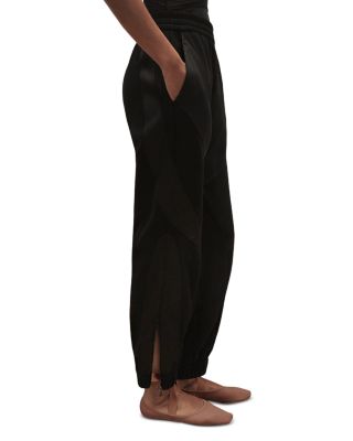 Plie Woven Mixed Joggers