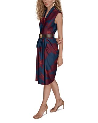 Belted Scuba Dress