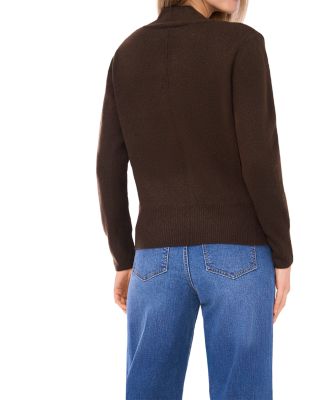Cross Front Long Sleeve Sweater