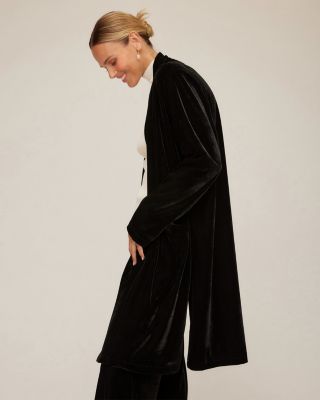 Velvet Duster Jacket