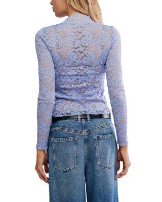 All Day Lace Long Sleeve Top