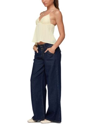 Rhian Lacey Pleated Babydoll Top