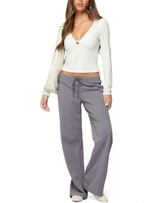 Lovisa V Neck Long Sleeve Top