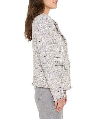 Chain Trim Fringe Jacket