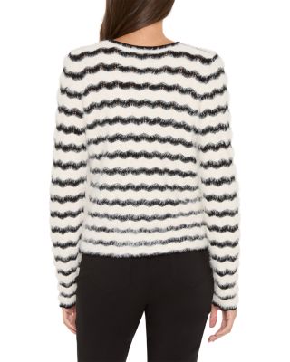 Cozy Waves Striped Sweater