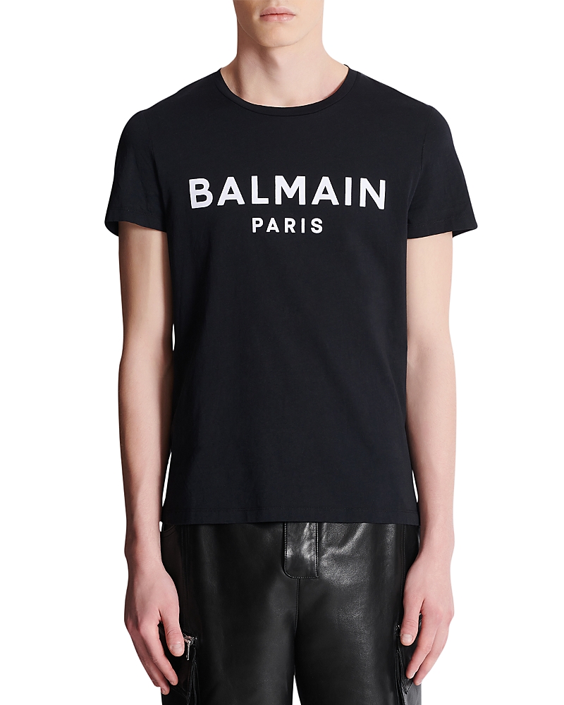 Balmain Logo Graphic Tee Balmain Logo Graphic Tee