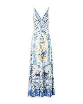 Silk Maxi Slip Dress