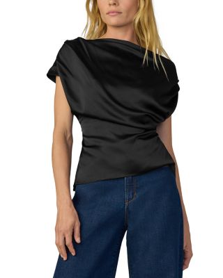 The Isla Draped Blouse