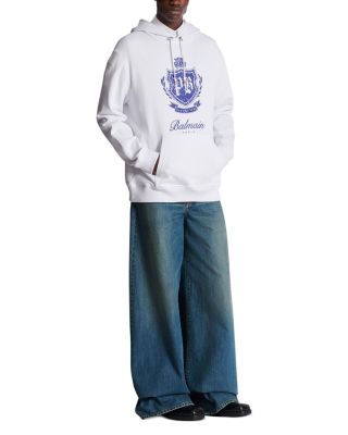 College Emblem Logo Graphic Hoodie