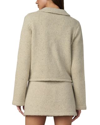 The Lennon Wool Blend Button Sweater