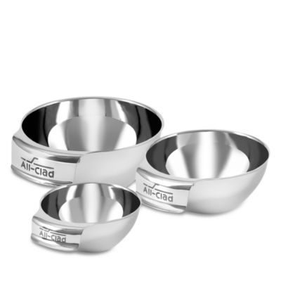 Stainless Steel 3 Piece Mini Measuring Bowl Set