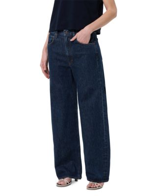 Low Curve High Rise Barrel Jeans in Pendulum