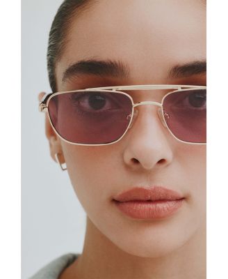 Le Mimi Aviator Sunglasses, 57mm