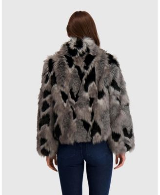 Faux Fur Fox Jacket