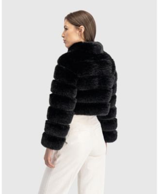 Faux Fur Fox Bolero