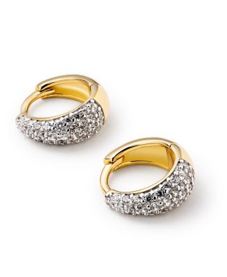 Huggie Nate Pave Earrings