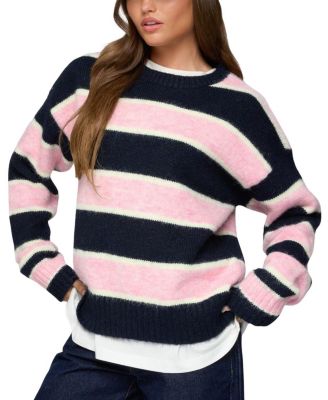  Conrad Striped Knit Sweater