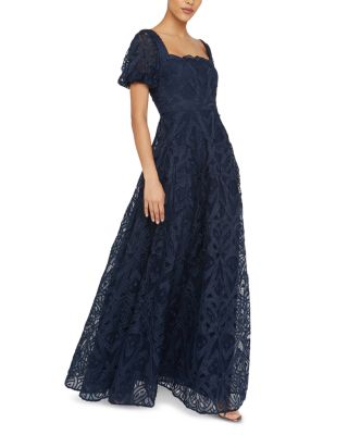 Dominique Puff Sleeve Gown 