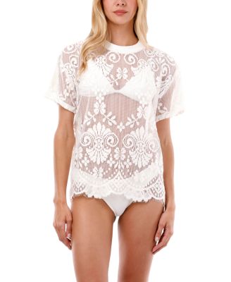 Lace Oversize T-Shirt
