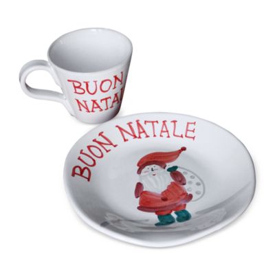 Natale Salad/Dessert Plate