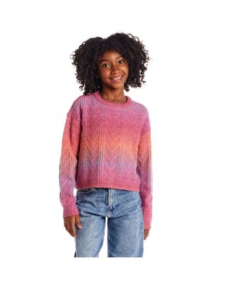 Girls&#39; Cable Knit Sweater - Big Kid