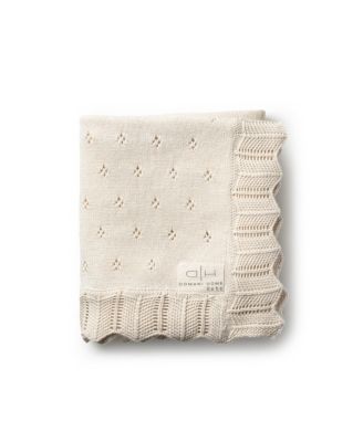  Scalloped Pointelle Blanket
