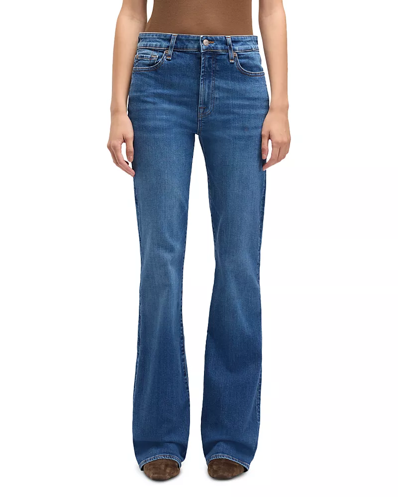 7 For All Mankind The Leggy Bootcut Jeans in Moonwater