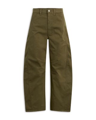 The Bowie High Rise Barrel Jeans in Ivy