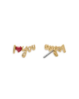 Say Yes I Love You Stud Earrings