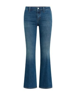 The Provocateur Mid Rise Bootcut Jeans in Crave