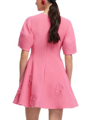 Simona Appliqu&amp;eacute; Minidress