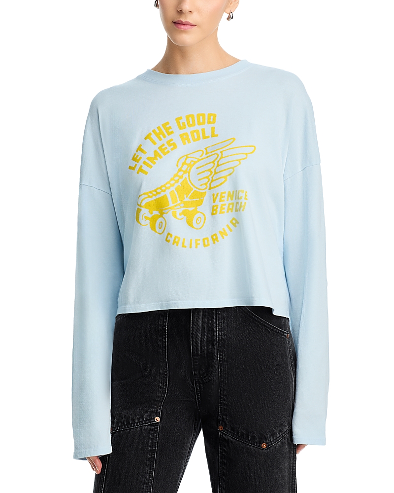 Askk Ny Cropped Graphic Tee