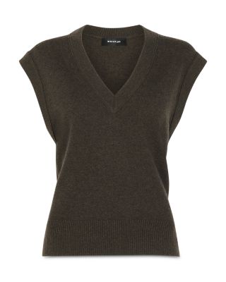 Wool V Neck Tank