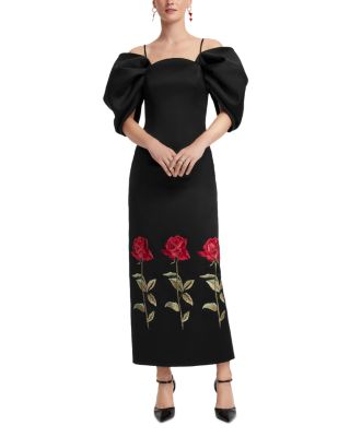 Arabella Embroidered Maxi Dress