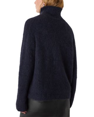 Alpaca Blend Funnel Knit Sweater