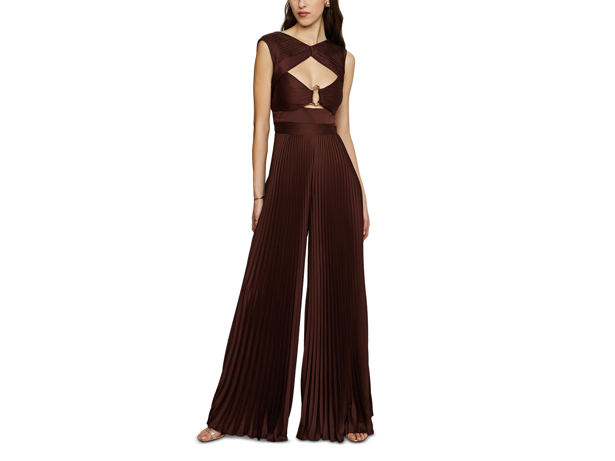Rosalynn Pleated Jumpsuit - Image 1
