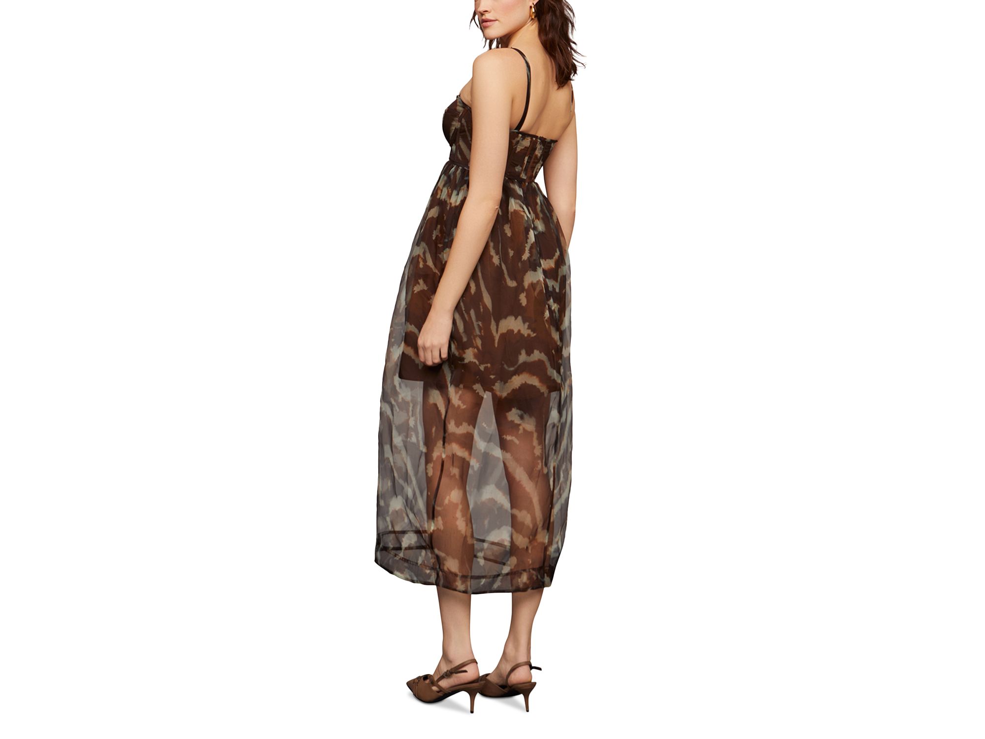 Zarina Silk Bustier Dress — Image 4