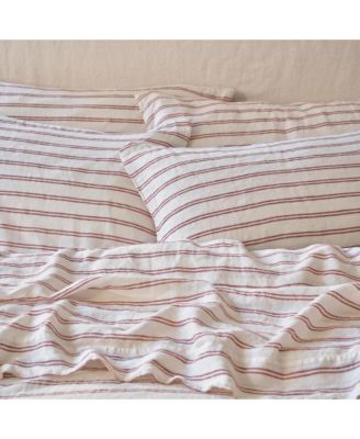 Kemptown Stripe Linen Blend Pillowcase Pair, King