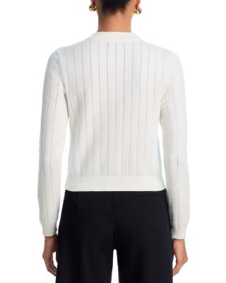 Long Sleeve Gold-Button Cardigan - Exclusive