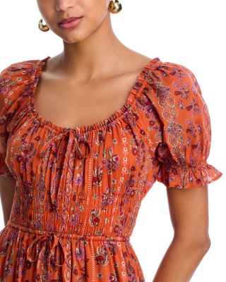 Farlin Paisley Short Sleeve Maxi Dress - Exclusive