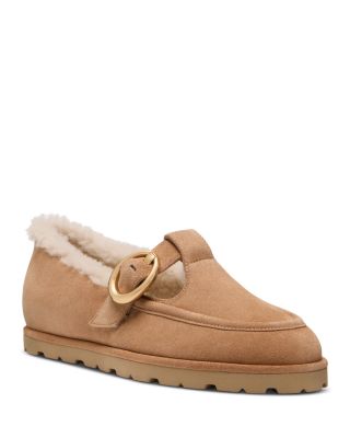 Women's Dakota Shearling Mary Jane Flats