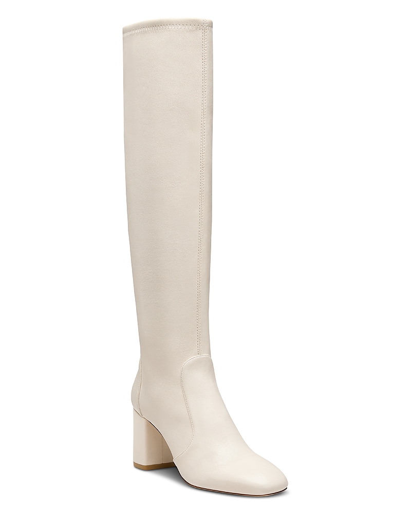 Stuart Weitzman Women's Lucie 75 Boots In White