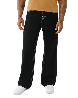 Super Flatlock Vinny Ultra Baggy Jeans in 2SB Black