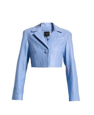 Poppy Leather Blazer