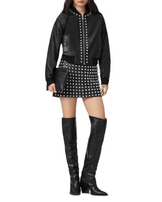 Wilder Lea Leather Skirt