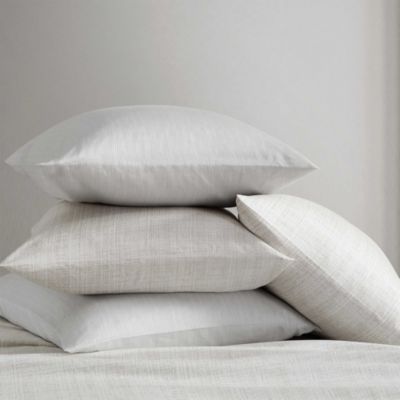 Etched Stripe Cotton Sateen 4 Piece Sheet Set