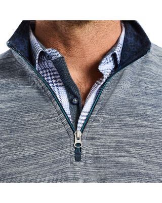 Ledson Long Sleeve Quarter Zip Knit Pullover