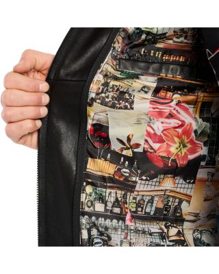 Cedro Leather Moto Jacket 