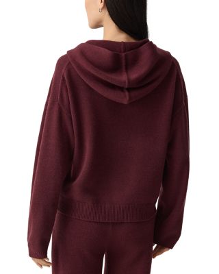 Wool Cashmere Felted Hoodie